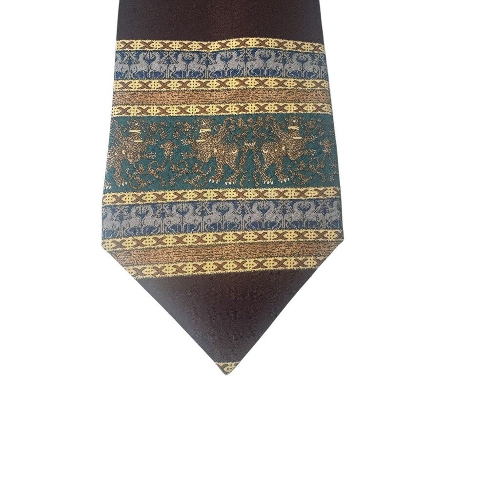 Vintage Silk Egyptian Metropolitan Museum of Art Tie Men’s 57”